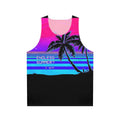 Retro vaporwave unisex tank top