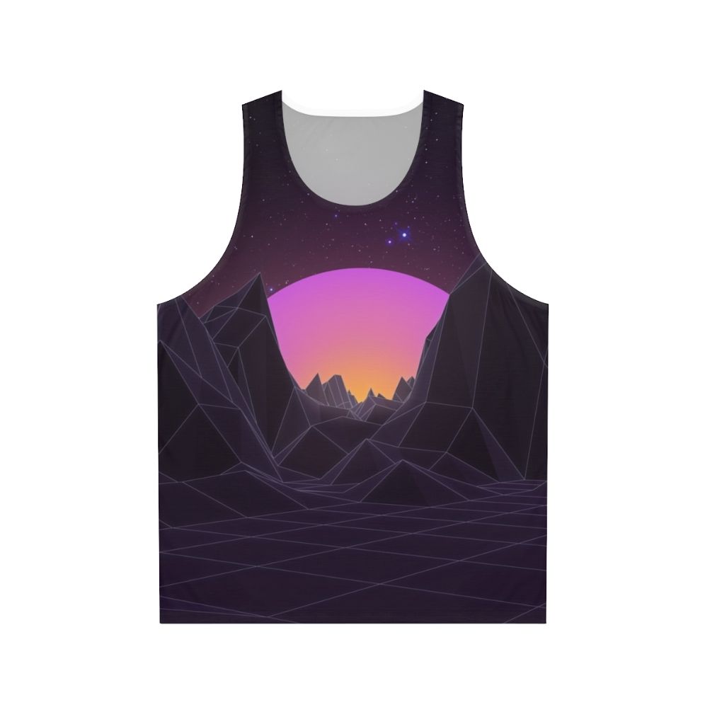 Retro Vaporwave Unisex Tank Top