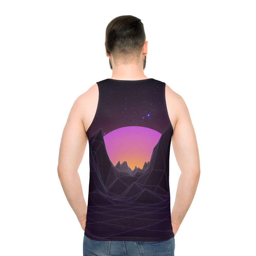 Retro Vaporwave Unisex Tank Top