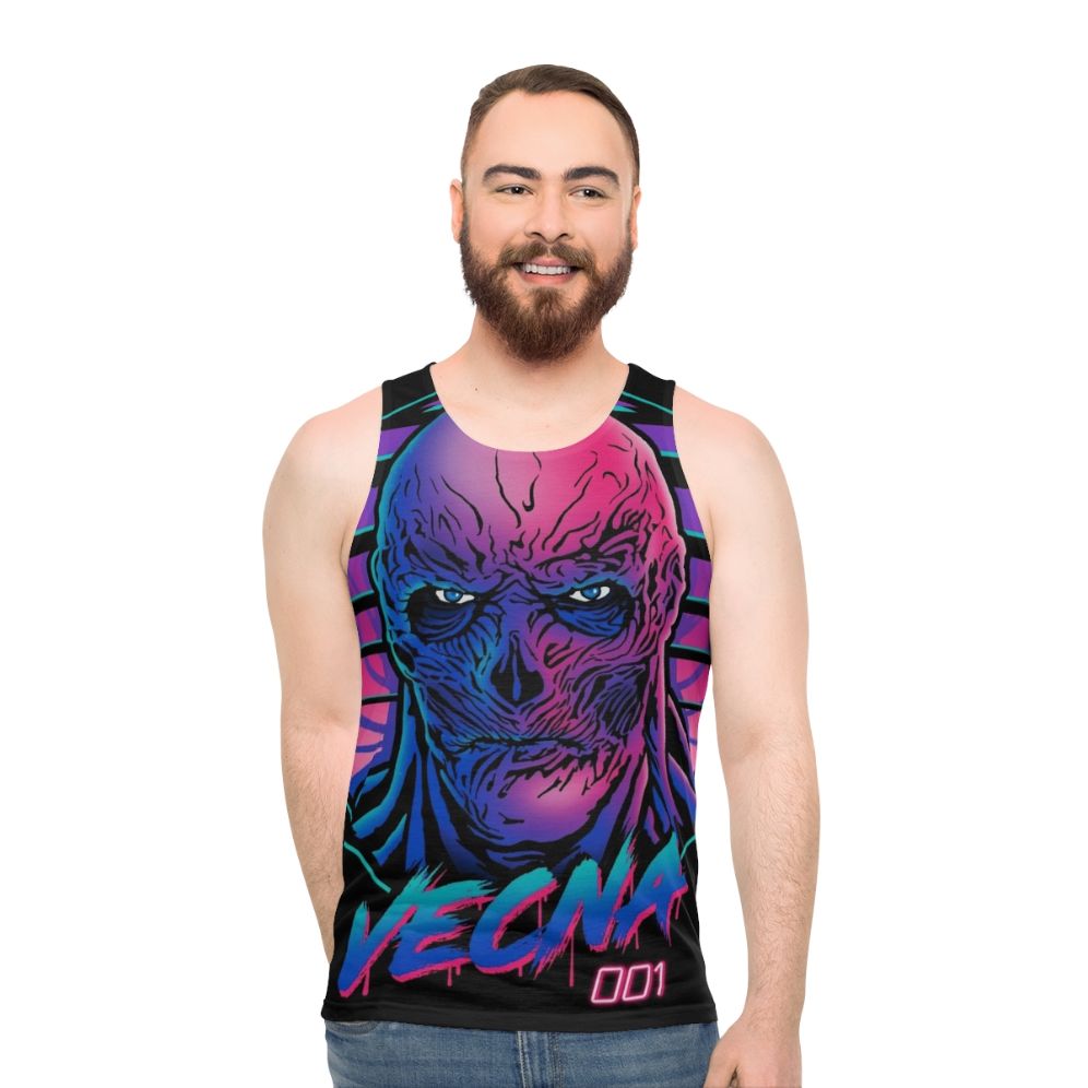 Retro Vecna horror fantasy tank top