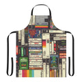 Retro VHS cassette-themed apron with a vintage, nostalgic design