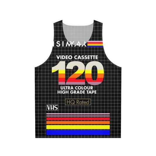 Retro VHS Cassette Unisex Tank Top
