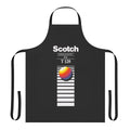 Retro VHS tape-inspired vaporwave aesthetic apron