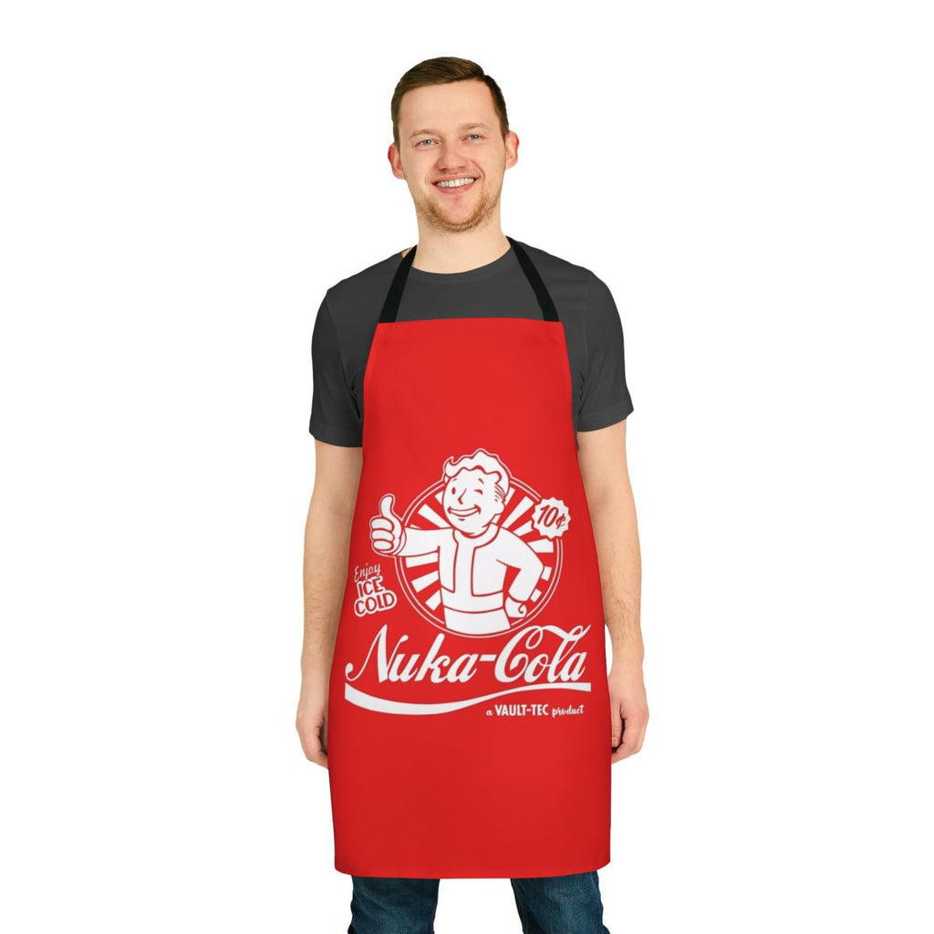Nuka Cola themed apron inspired by the Fallout video game series