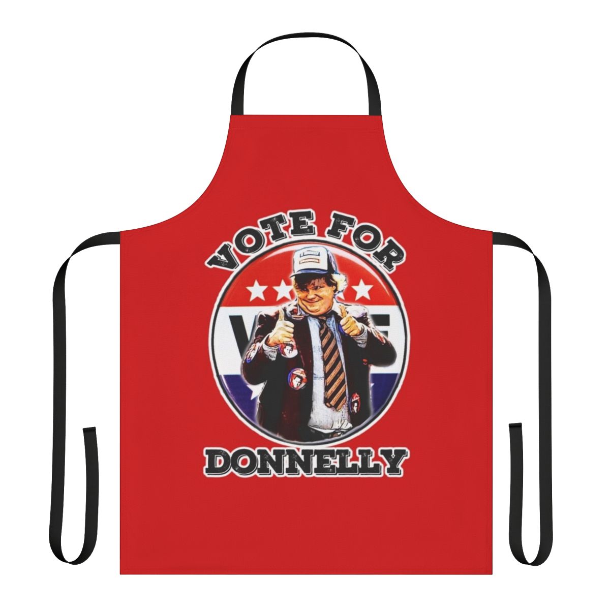 Vote for Donnelly black sheep comedy-inspired retro kitchen apron