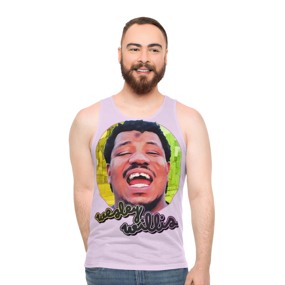 Retro Wesley Willis Unisex Tank Top