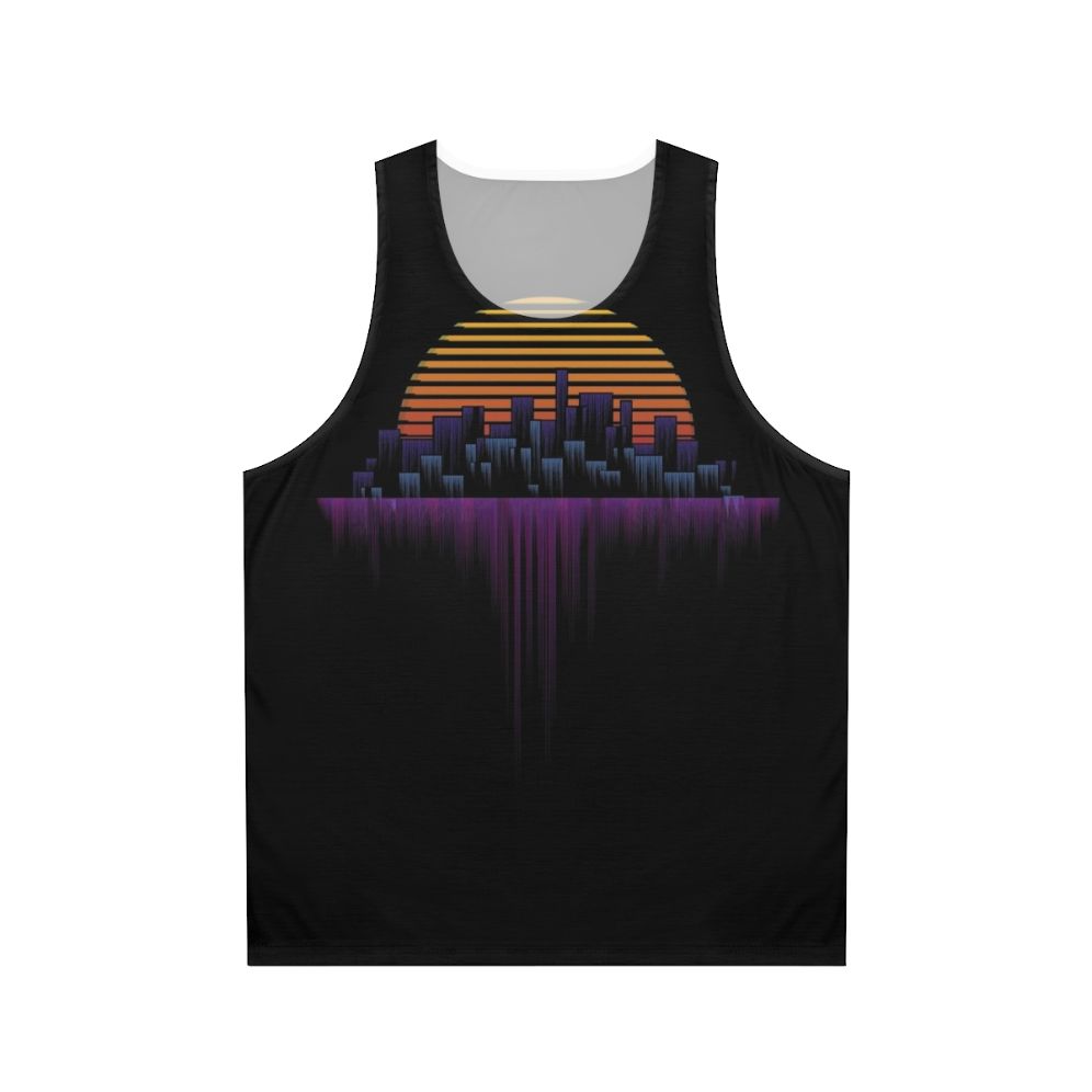 Retrowave Soundwave Unisex Tank Top