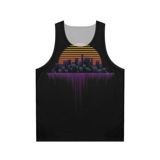Retrowave Soundwave Unisex Tank Top