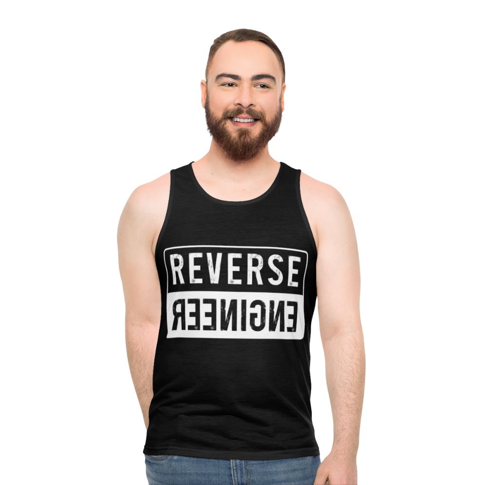 Reverse engineer unisex tank top