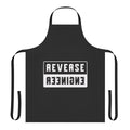 Reverse engineering apron with a humorous design for engineers