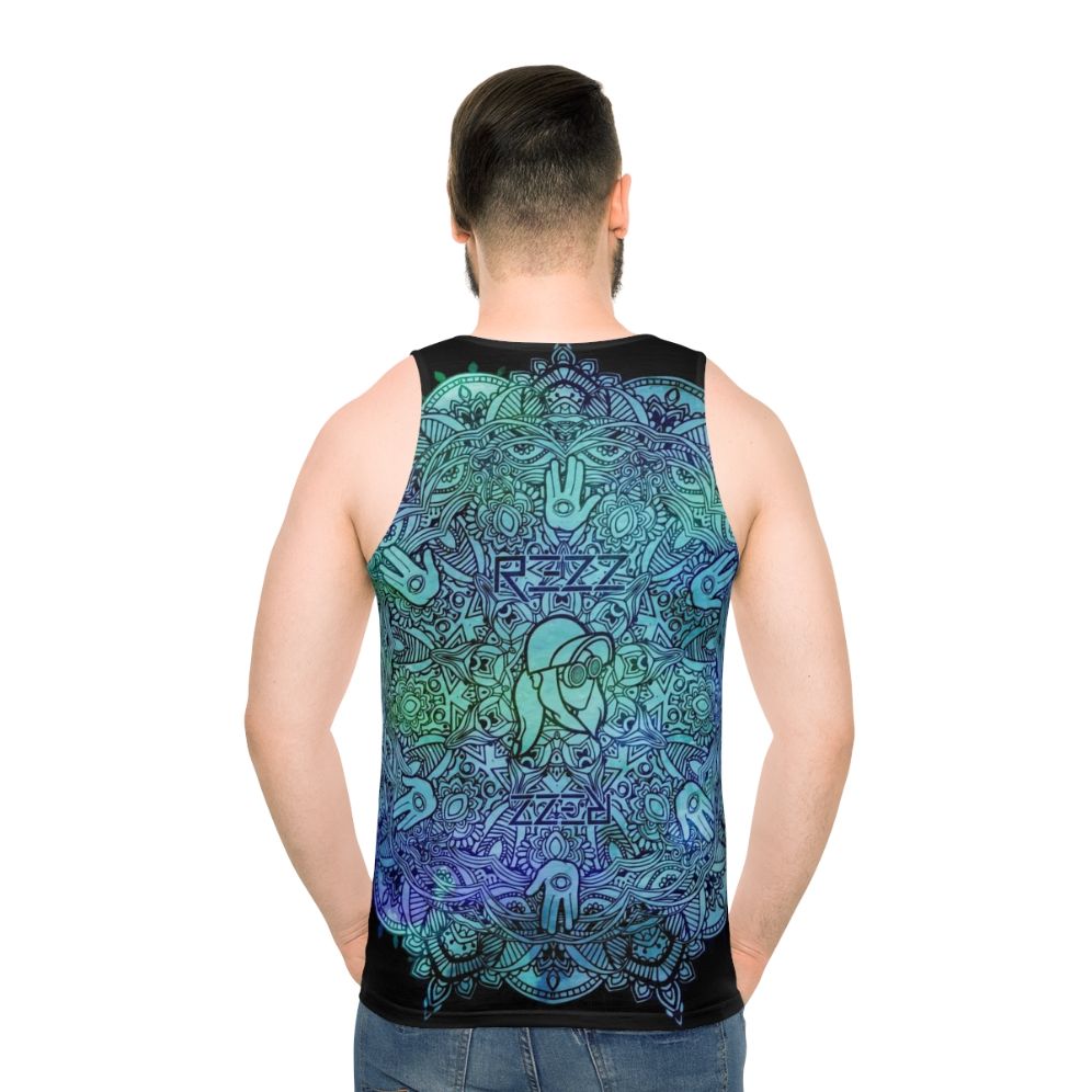 Rezz mandala design unisex tank top