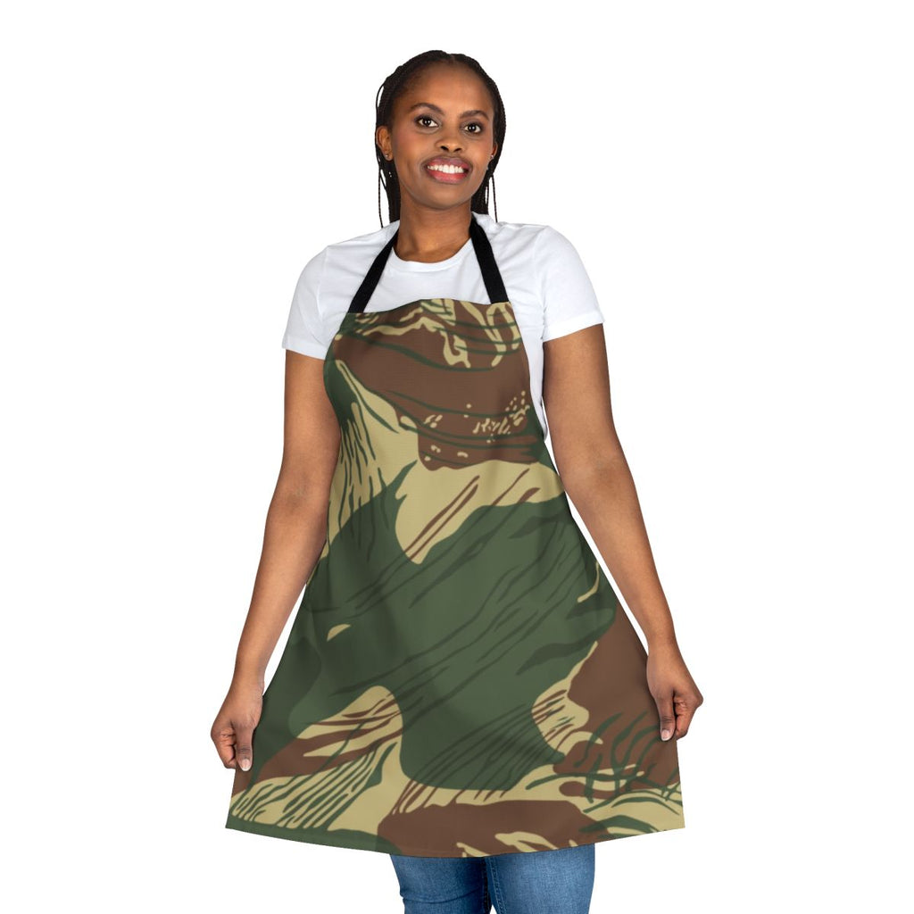 Rhodie Bushstroke Camo Apron - Military-Inspired Cooking Accessory