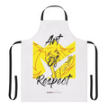 Djmax Emotional Sense Art-inspired apron with yellow and crown design