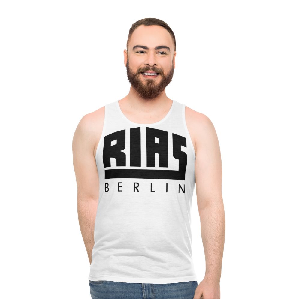Rias Berlin Unisex Tank Top featuring German design