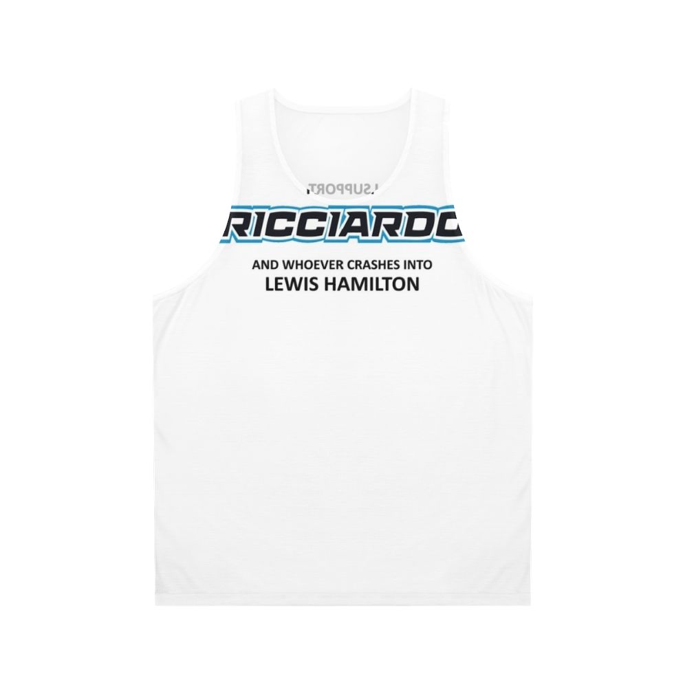 Ricciardo Formula 1 Unisex Tank Top
