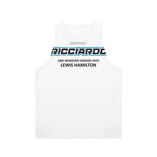 Ricciardo Formula 1 Unisex Tank Top
