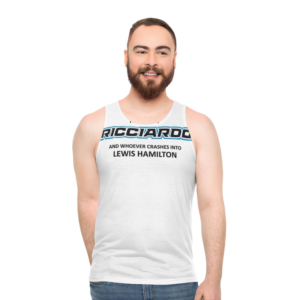 Ricciardo Formula 1 Unisex Tank Top