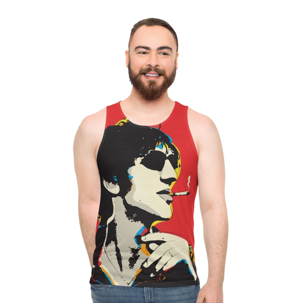 Richard Ashcroft Pop Art Unisex Tank Top