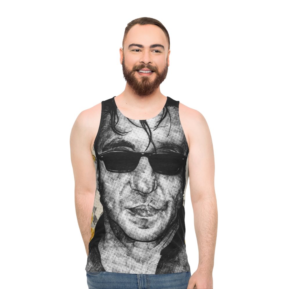 Unisex Richard Hawley Music Portrait Tank Top