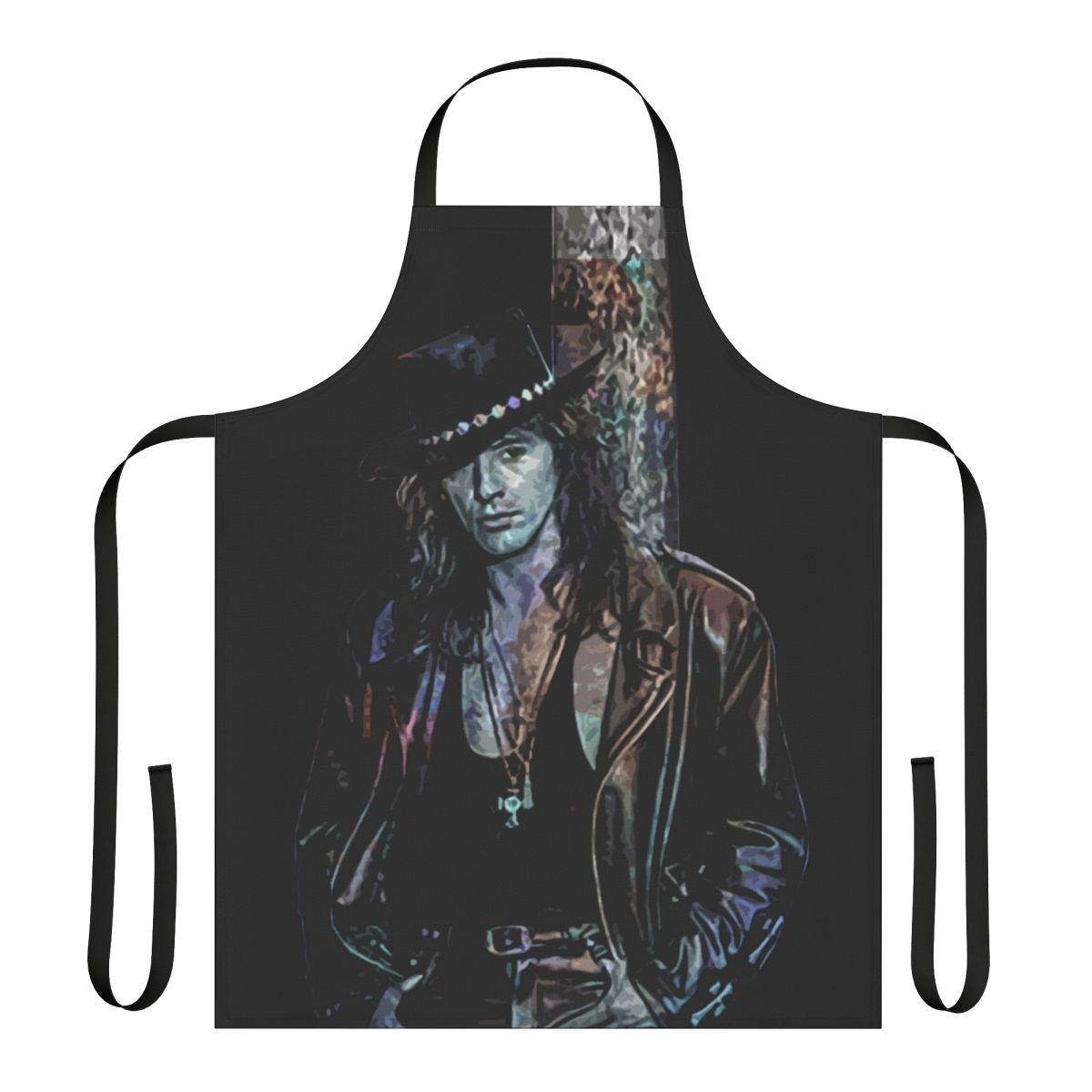 Richie Sambora Inspired Music Lover's Apron with Vintage Rock Aesthetic