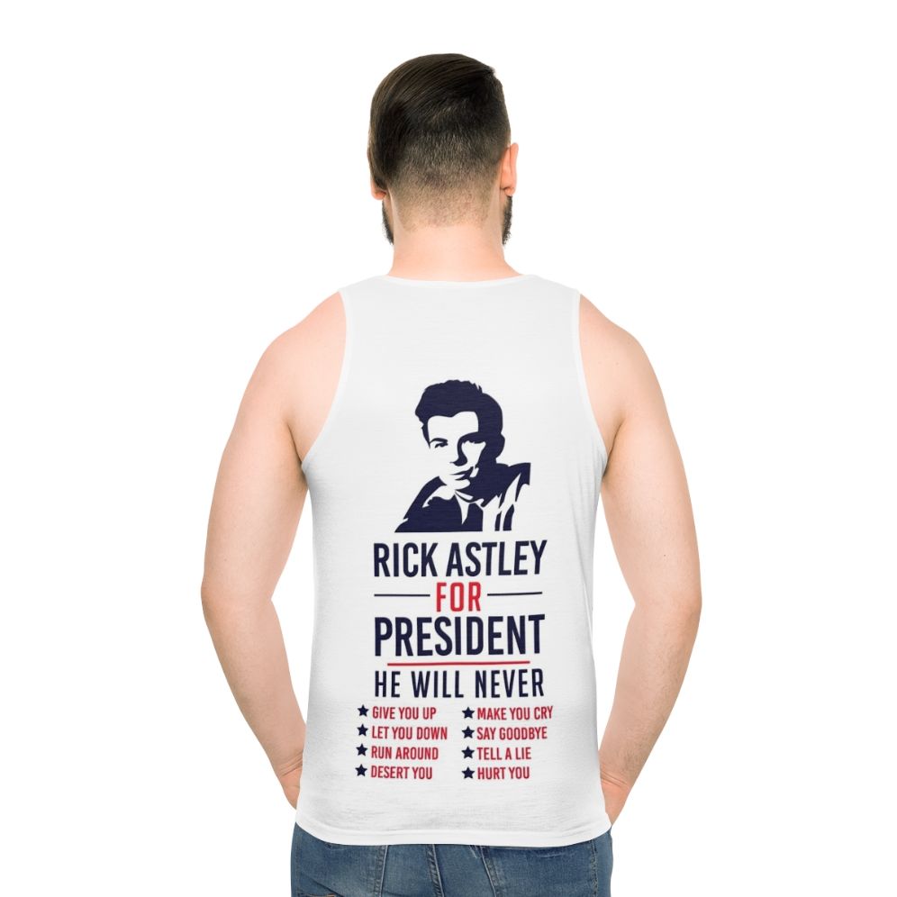Rick Astley for President Unisex Tank Top