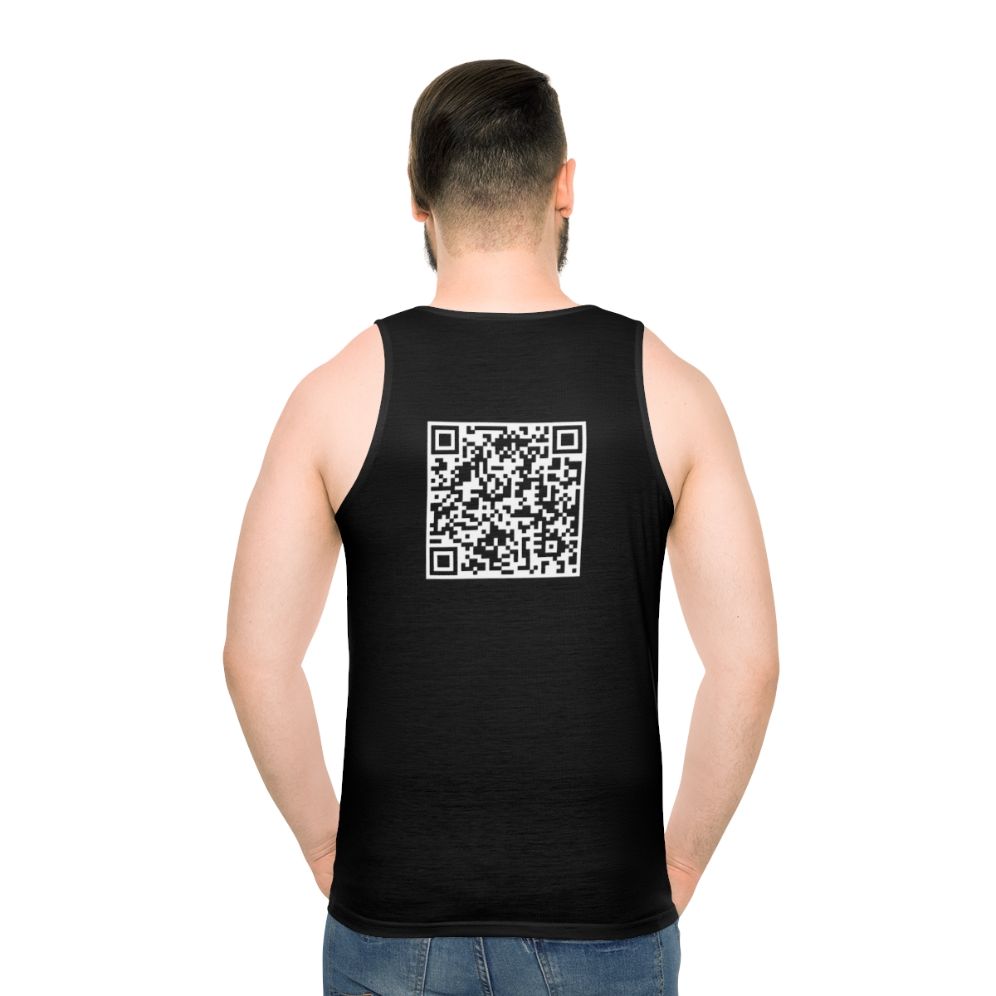 Unisex Rick Roll QR Code Tank Top