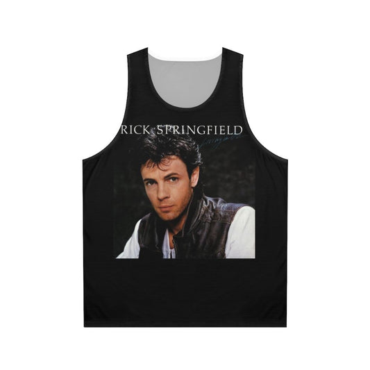Rick Springfield Unisex Tank Top