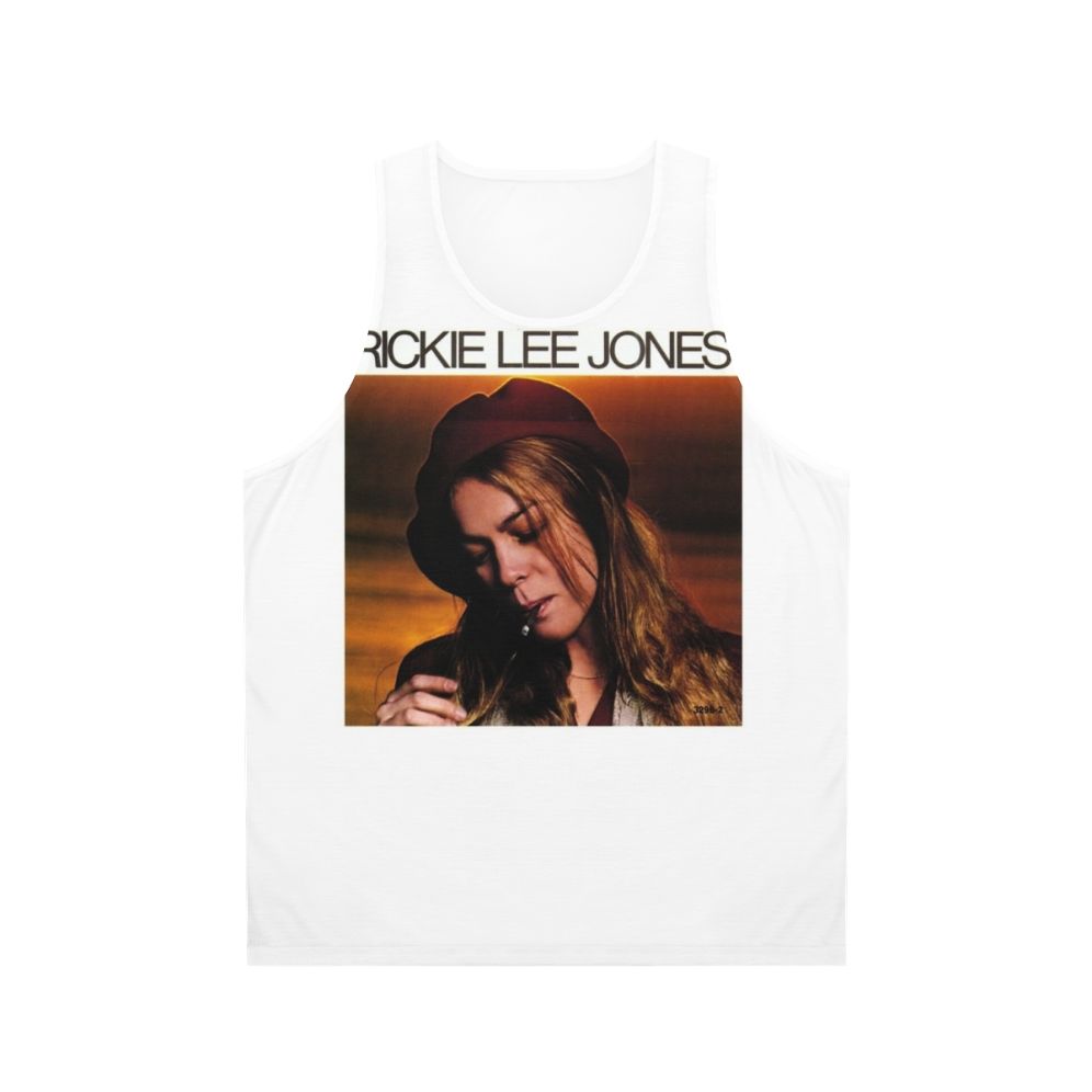 Rickie Lee Jones 1960s Music Unisex Tank Top