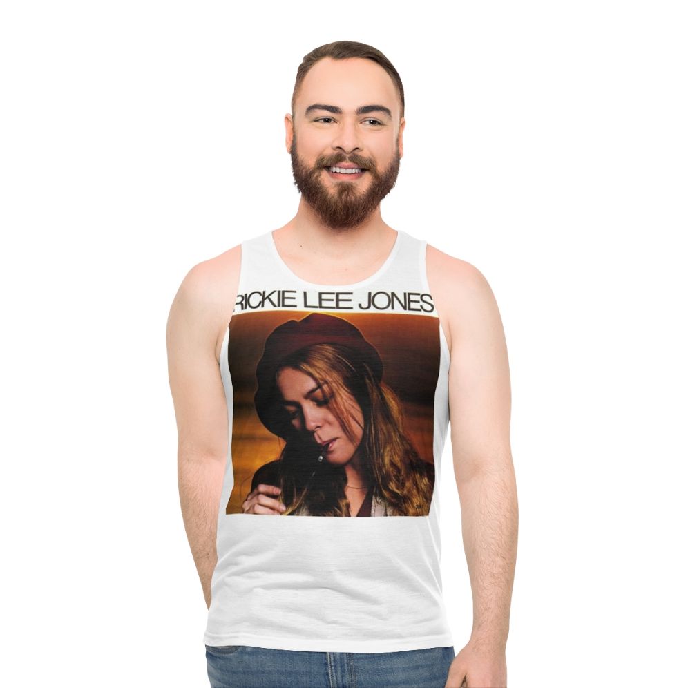 Rickie Lee Jones 1960s Music Unisex Tank Top