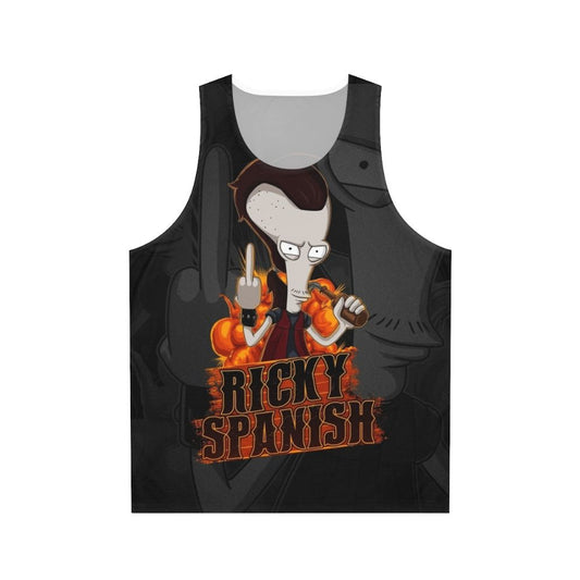 Ricky Spanish Unisex American Dad Tank Top