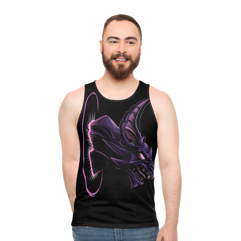 Riftstalker Unisex Tank Top from the Dauntless game