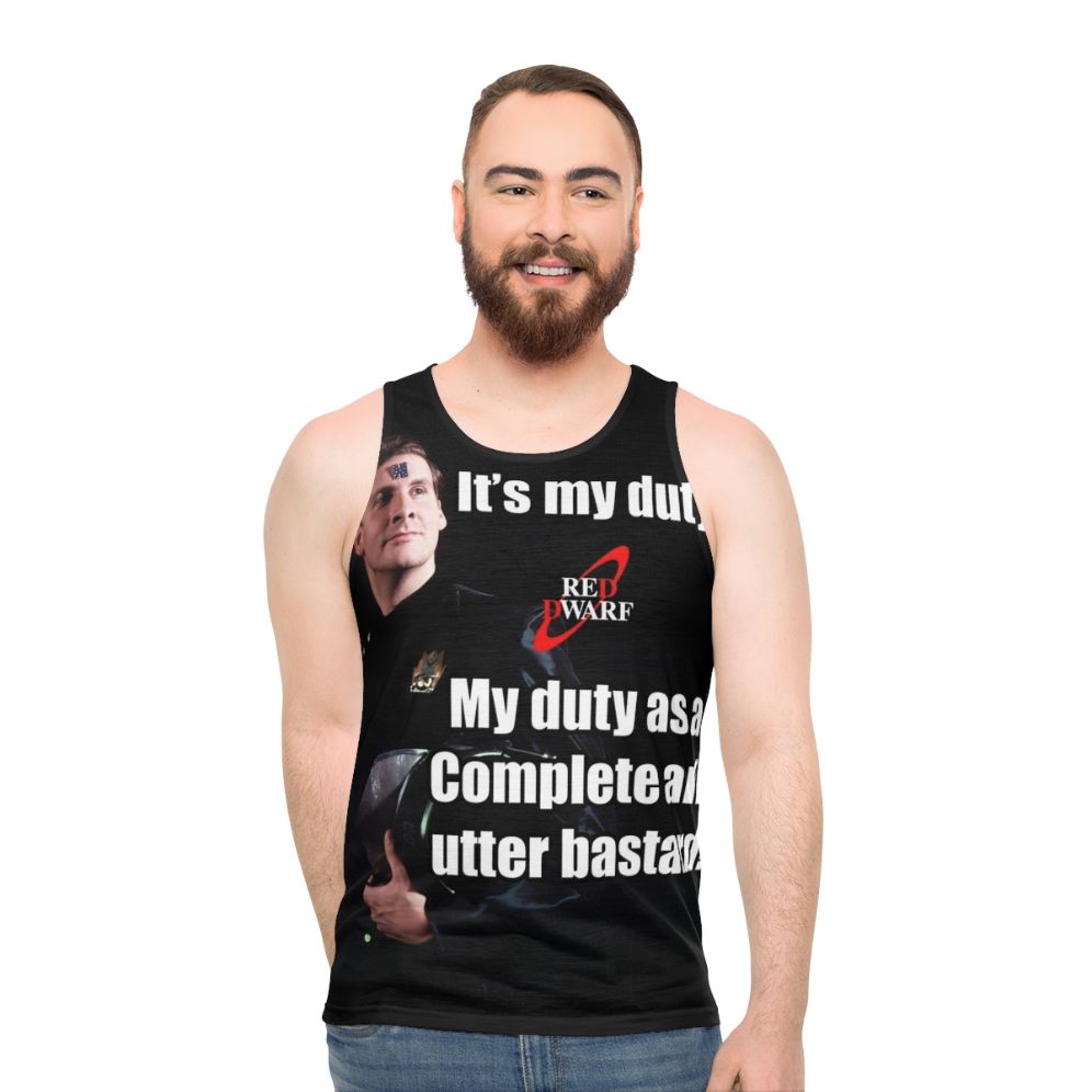 Rimmer's Duty Unisex Science Fiction Tank Top