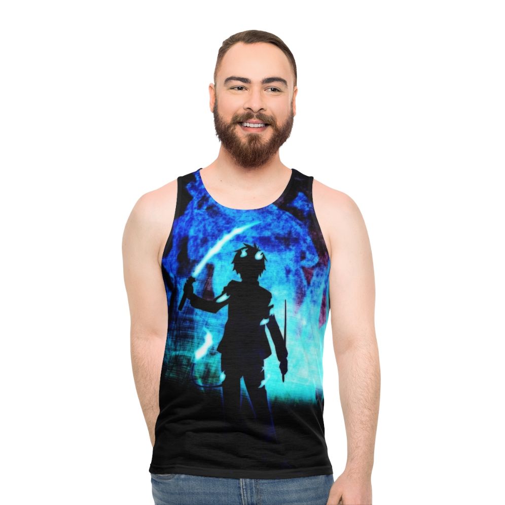 Rin Blue Exorcist Anime Inspired Unisex Tank Top