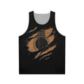 Rip Guitar Unisex Tank Top
