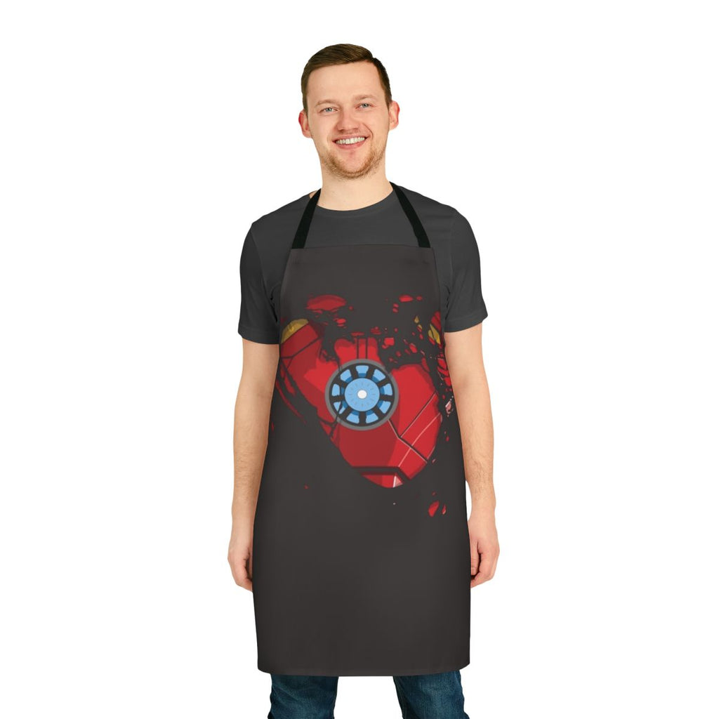 Ripped Reactor Inspired Apron with Marvel Comics Superhero Design