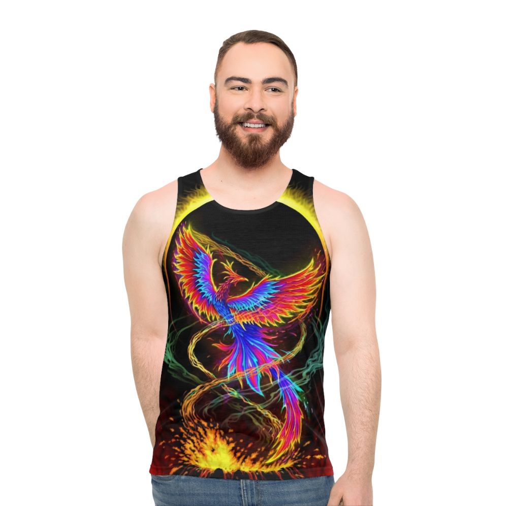 Unisex "Rising Above Adversity" Phoenix Tank Top