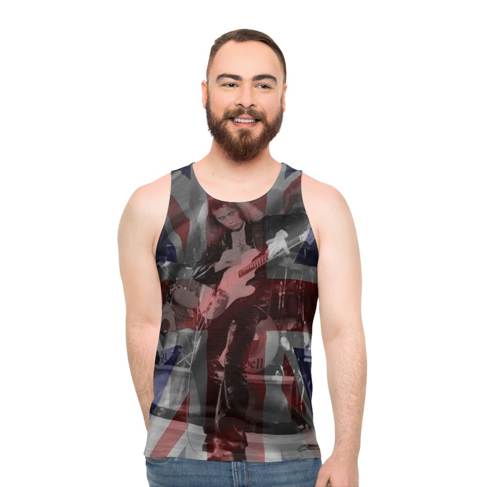 Ritchie Blackmore Union Jack Unisex Tank Top