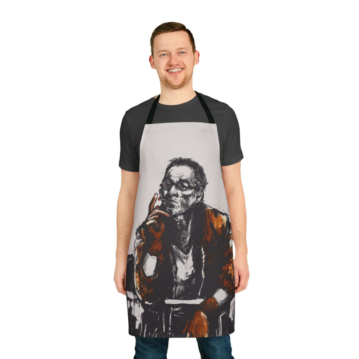 Ritual apron with Disco Elysium-inspired design