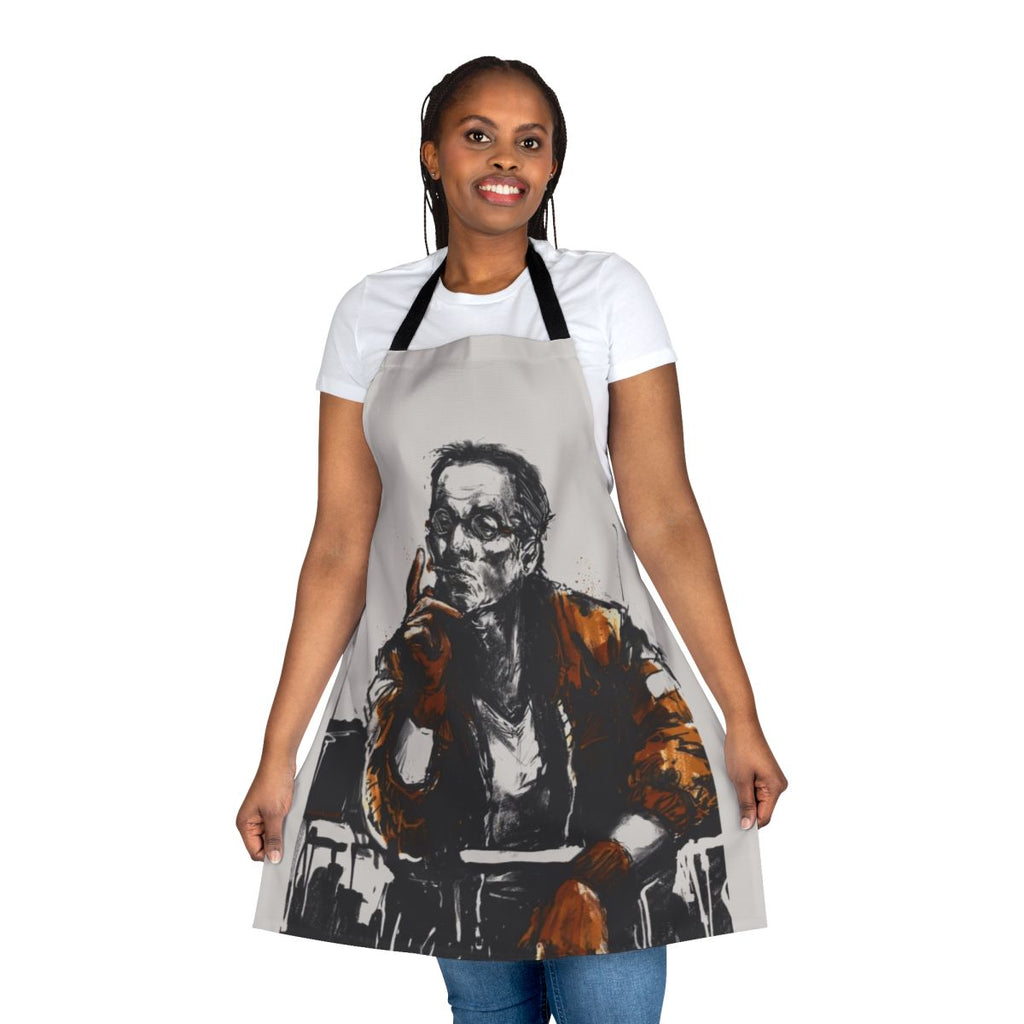 Ritual apron with Disco Elysium-inspired design