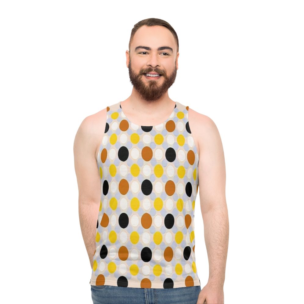 Rivet Lilt Abstract Art Geometric Tank Top