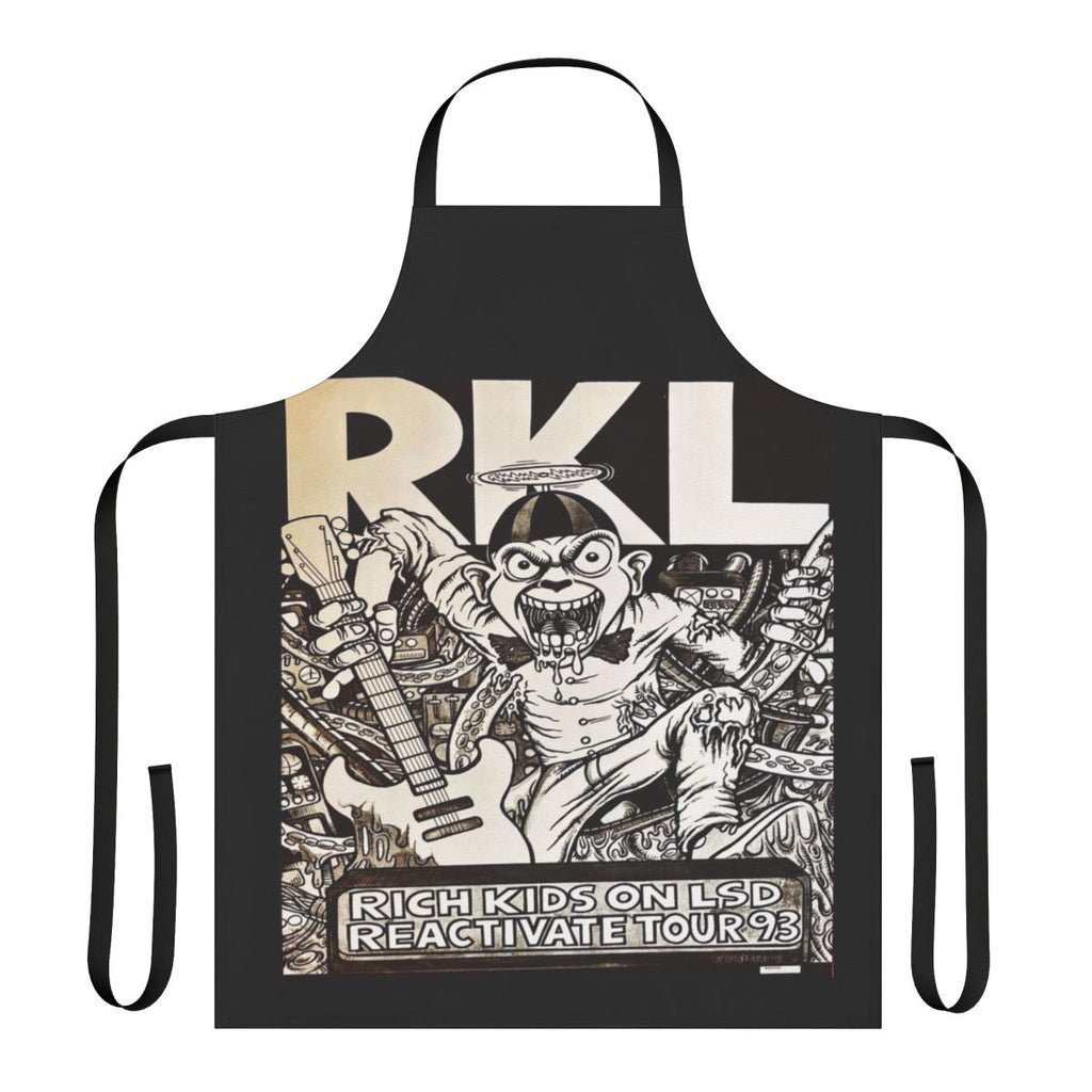 RKL-Inspired Apron with Thrash Metal Band Artwork
