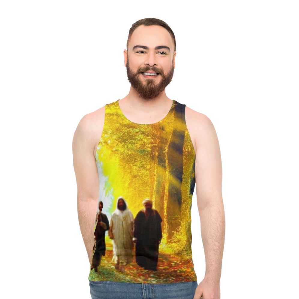 Road to Emmaus Unisex Christian Tank Top