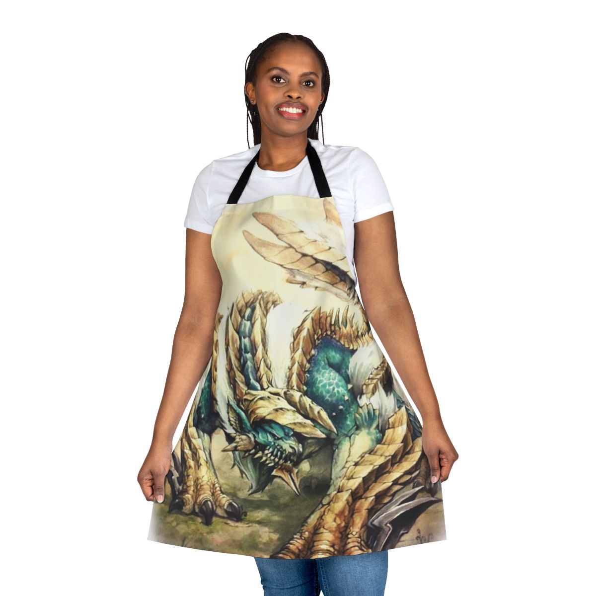 Monster Hunter Zinogre Roaring Thunder Apron