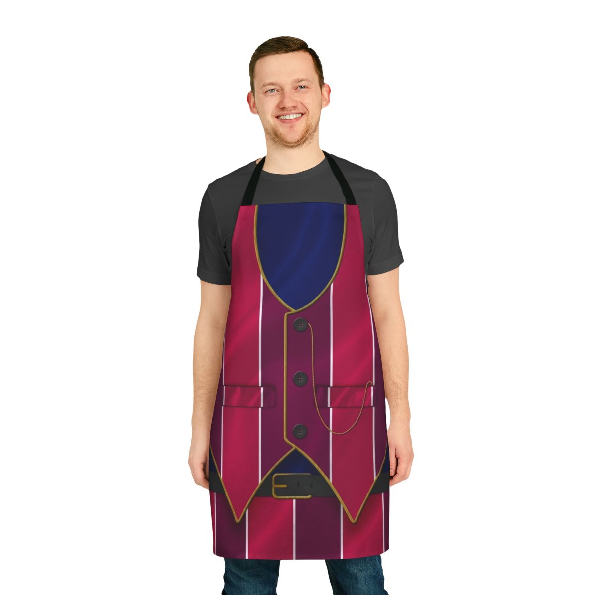 Robbie Rotten inspired waistcoat style apron
