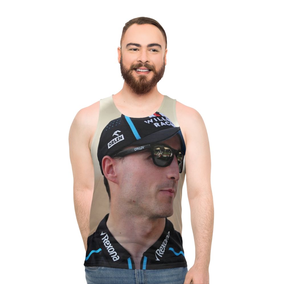 Robert Kubica Formula 1 Unisex Tank Top