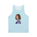 Robin Buckley from Stranger Things on a unisex tank top