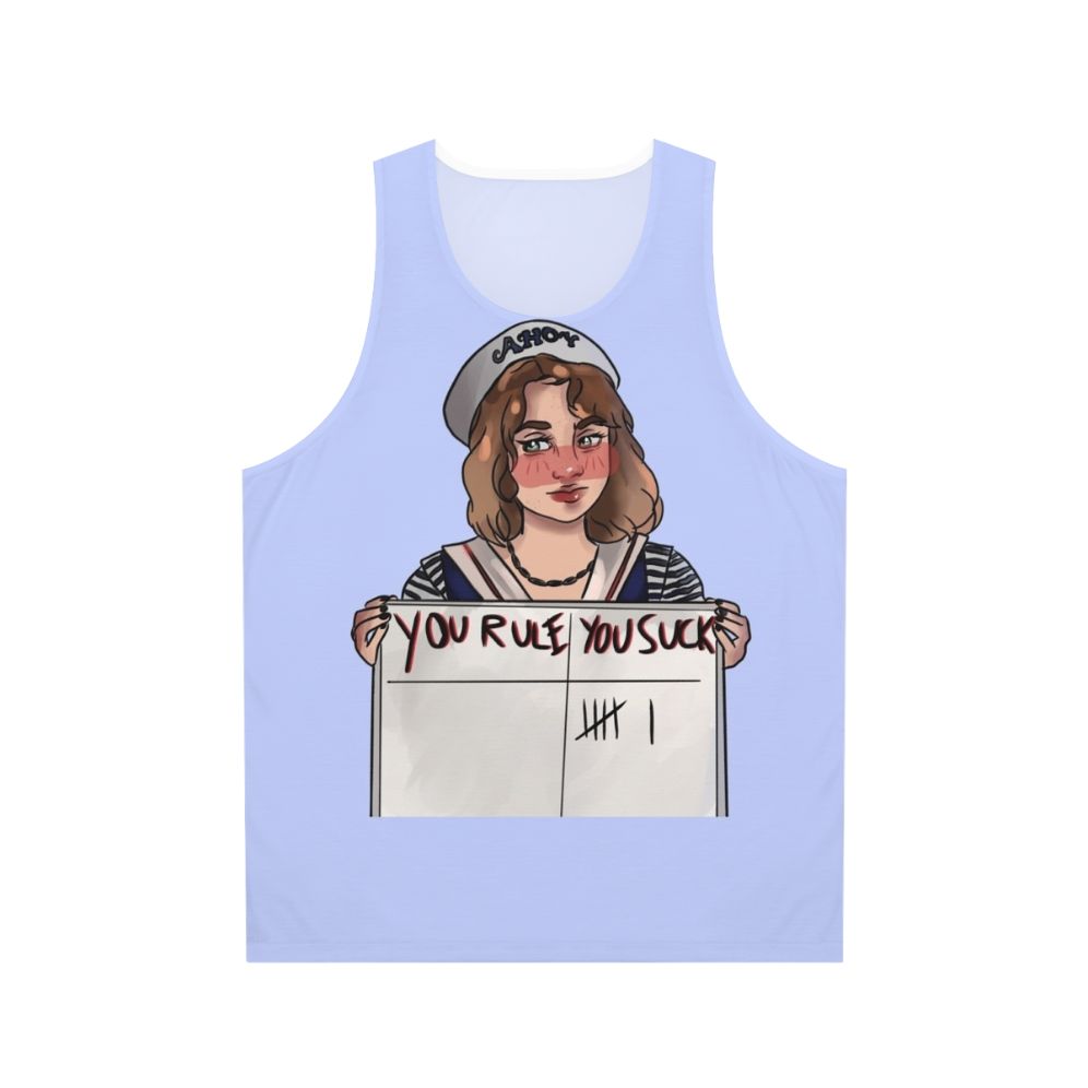 Robin from Stranger Things Unisex Tank Top