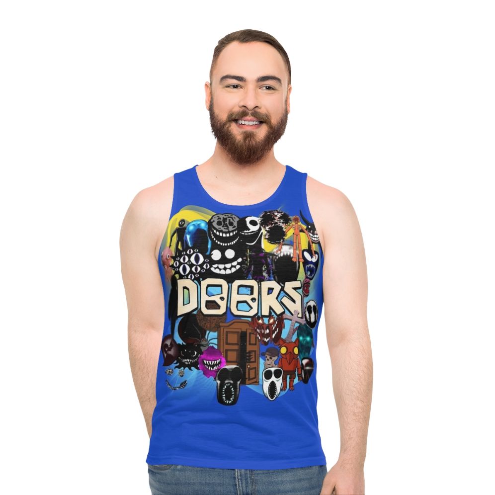 Roblox Doors Game Entities Unisex Tank Top