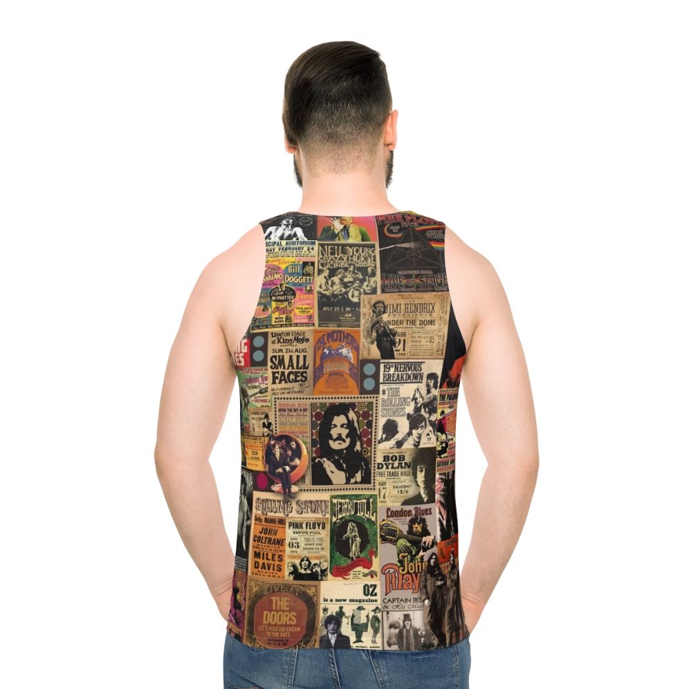 Unisex rock and roll music legends tank top
