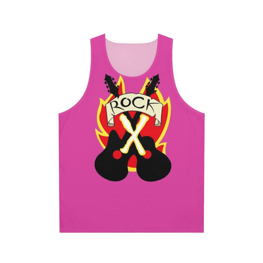 Rock X Roll Unisex Cosplay Crop Top